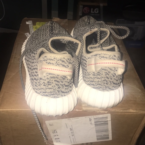 Used pair of Yeezy turtle doves. - Picture 3 of 4
